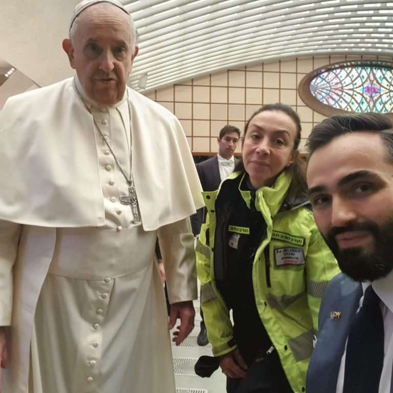 50 infermieri Aretini ricevuti in Udienza dal Santo Padre Papa Francesco