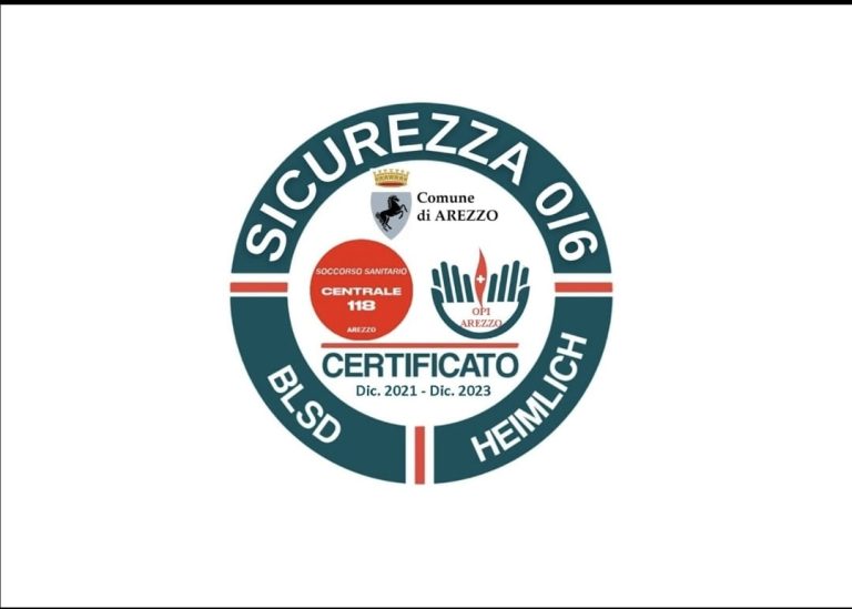 Consegna Attestati salone Fossombroni per il Progetto SICUREZZA 0/6